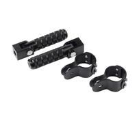 RORVECQ Per QJMOTOR SVT 650 SRT 750 800 SVT650 SRT750 SRT800 SRT800X QJ650 Autostrada Poggiapiedi Pedali Morsetti(NERO)