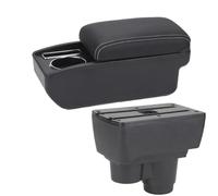 RORVECQ Per R&enault Per Duster Bracciolo Per Dacia Per Duster Bracciolo Auto 2019 2020 2021-2024 Box Di Archiviazione Interno Retrofit(C3 Nero bianco SENZA USB)