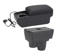 RORVECQ Per R&enault Per Duster Bracciolo Per Dacia Per Duster Bracciolo Auto 2019 2020 2021-2024 Box Di Archiviazione Interno Retrofit(A3 Ricarica rapida)