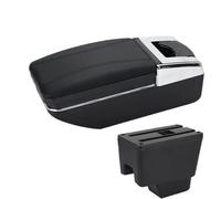 RORVECQ Per R&enault Per Kaptur Scatola Bracciolo Per R&enault Per Kaptur Per Captur QM3 Bracciolo Auto Ricambi Accessori(Linea nera A2 Nessuna USB)