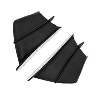 RORVECQ Per R1250GS R1200GS LC S1000R Universal Winglet Fairing Racing Wing Kit Spoiler Accessori Moto(Matte Black)