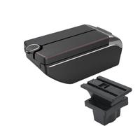 RORVECQ Per S&koda Per Octavia Scatola Bracciolo Per S&koda Per Yeti Mk2 A5 Scatola Di Archiviazione Bracciolo Auto Accessori Auto(B1 Red line 7 usb)