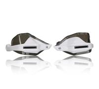 RORVECQ Per S1000XR S1000 XR 2016-2023 2024 Accessori Per Moto Paramani Per Manubrio Leva Protezione Parabrezza Copertura Schermo(Big white and Brown)