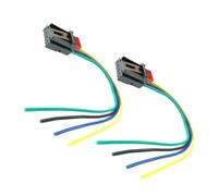 RORVECQ Per Seat Fanale Posteriore Lampada 4PIN Connettore Spina Cablaggio Loom 2 Pz 7N0972704