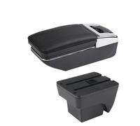 RORVECQ Per SEAT Per ARONA Portabraccio Scatola Di Stoccaggio Dettagli Interni Accessori Auto(Linea nera A2 Nessuna USB)