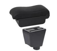 RORVECQ Per SEAT Per Cordoba II Scatola Bracciolo Per SEAT Per Cordoba II 2003 2004 2005 2006-2009 Console Centrale Scatola Bracciolo Auto(B2 linea nera 3USB)