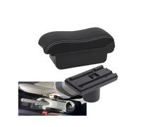 RORVECQ Per Seat Per Ibiza Bracciolo Scatola Per Seat Per Ibiza 6j Per Ibiza 6L 2010-2019 Bracciolo Auto Scatola Accessori Auto Retrofit(A2 white line No USB)