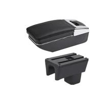 RORVECQ Per Suzuki Per Swift 2005-2024 Bracciolo Auto Accessori Auto Dettagli Interni Scatola Di Archiviazione Parti Di Retrofit(Una linea nera Nessuna USB)
