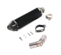 RORVECQ Per SUZUKI Per V-STROM 1000 1050 DL1050 DL 1000 2014-2020 2021 Silenziatore Di Scarico Per Moto Raccordo Centrale DB Killer(Style E)