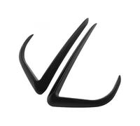 RORVECQ Per Tesla Per Model Y 2021-2024 Copriparaurti Anteriore Lama Del Vento Spoiler Calotta Del Fanale Antinebbia Lama Calotta Luce(Matte Black)