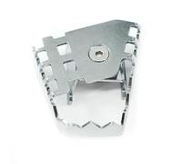 RORVECQ Per Tiger 900 Pro LOW 2021 2022 2023 Prolunga Pedale Freno Posteriore Poggiapiedi Moto(Argento)