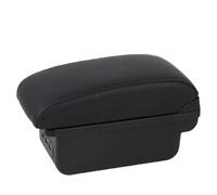 RORVECQ Per Toyota Per Aygo X 2021 2022 2023 2024 2025 Bracciolo Centrale Interno Accessori Retrofit Scatola Di Archiviazione(B2 linea nera 3USB)