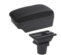 RORVECQ Per Toyota Per RAV4 Portabracciolo Auto Parti Interne Scatola Di Archiviazione(C2 linea nera 7USB)