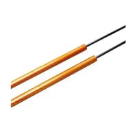 RORVECQ Per Toyota Per Supra A70 3a 1986-1993 Cofano Anteriore Modificare Ammortizzatori Gas Supporti Di Sollevamento Aste Pistone Molle(Orange Carbon Fiber)