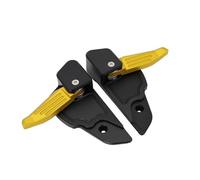 RORVECQ Per Vespa Per Sprint Per Primavera 50 125 150 2013-2023 Accessori Pedane Passeggero Posteriore Moto Cover(Oro nero)