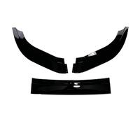 RORVECQ Per VW Per Golf 6 MK6 R R20 2009-2013 Tuning 3Pce Paraurti Anteriore Auto Labbro Spoiler Diffusore Retrofit Protezione(Nero lucido)