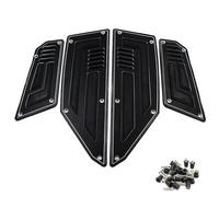 RORVECQ Per Y&amaha Per TMAX530 Per TMAX 530 Per T-MAX 530 2012-2016 Pedane Moto Appoggiapiedi Moto Pedane Poggiapiedi Piastre(NERO)