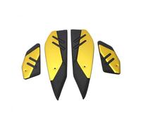 RORVECQ Per Y&amaha Per XMAX 300 Per X-MAX 300 Per XMAX300 Per XMAX250 400 Pedane per moto Piastra Piastra pedale antiscivolo Poggiapiedi Cuscinetti per piedi(Oro)