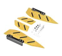RORVECQ Per Y&amaha Per XMAX300 xmax300 2017-2025 Poggiapiedi Pedale del piede Pedana Piastra del piede Accessori Moto(Oro)