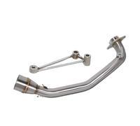 RORVECQ Per Y&amaha Per ZUMA 125 Per CYGNUS V1 V2 V3 125 CC Tubo Di Collegamento Anteriore Per Scarico Moto 51 Mm Collettore In Acciaio Inox
