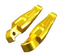 RORVECQ Per Y&amaha TMAX530 TMAX560 TMAX530 DX SX Poggiapiedi Motocicletta Poggiapiedi Passeggero Posteriore Supporti Pedali Posteriori Accessori(Oro)