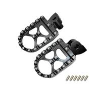 RORVECQ Per Y&amaha YZ125 YZ250 WR250F WR450F YZ WR FX 65 85 125 250 450 CNC Poggiapiedi Pedane Piedini Pedale Accessori Moto(NERO)