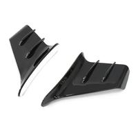 RORVECQ Per Yamaha Per Tracer 9 GT Per Tenere 700 Per Tenere700 FZ1 XJ6 Parabrezza Universale Winglet Laterale Alare Aerodinamico Deflettore Spoiler(Nero brillante)