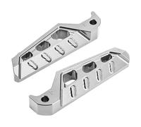 RORVECQ Per Zontes G1 125 ZT125 G1 ZT125U ZT 125 U ZT 310X ZT310R Accessori moto Pedale posteriore Poggiapiedi passeggero Peg(Argento)
