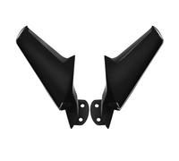 RORVECQ Per ZX10R ZX6R 2016-2025 Per NINJA400 2018-2025 Motocicletta Specchietto Ala Vento Flank Spoiler Winglet Parafango Specchietto Retrovisore Decorativo(Matte Black)
