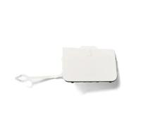 RORVECQ Piastra di Copertura del Foro del Gancio di Traino del Paraurti Anteriore Dell'auto per Mercedes per Benz Sport W204 2010 2048850126(Bianco)