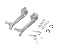 RORVECQ Poggiapiedi Anteriore Moto Peg Posteriore Piedi Alluminio Per Y&amaha YZF R1 R6 R125 R25 R3 MT125 MT03 MT09 MT10 MT07(Davanti)