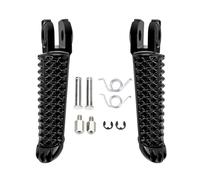 RORVECQ Poggiapiedi Moto Anteriore Posteriore Appoggiapiedi Corsa Pilota Passeggero Pedale Accessori Per Y&amaha YZF R1 R1M R1S R6 R1LE Per VMax 1700 GP60(Davanti)