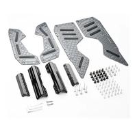 RORVECQ Poggiapiedi Pedale Pedana Piastra Piedi Accessori Moto Per Y&amaha NMAX155 Nmax155 Nmax155 2020-2024(GRIGIO)