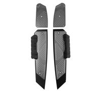 RORVECQ Poggiapiedi Pedana Solette Pedale Piastra Per FORZA 300 2018-2023 Accessori Moto Antiscivolo(Gray)