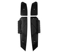 RORVECQ Poggiapiedi Pedana Solette Pedale Piastra Per FORZA 300 2018-2023 Accessori Moto Antiscivolo(NERO)