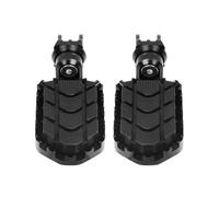 RORVECQ Poggiapiedi Per Moto Per B&MW R1200GS R1250GS GS LC ADV F750GS F850GS Per Adventure Regolabili Poggiapiedi(NERO)