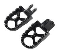 RORVECQ Poggiapiedi Poggiapiede Pedane Pioli Pedali Per Suzuki DRZ400S DRZ400SM DRZ DR-Z 400S 400SM Z400S 2000-2024(NERO)