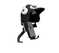 RORVECQ Porta Cellulare Per Moto Casco Da Bicicletta Piccolo Parasole Impermeabile Navigazione(Rearview Mirror)