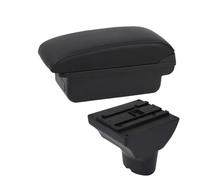 RORVECQ Portabracciolo Vanetto Centrale Vanetto Interni Parti Retrofit Dedicate Accessori Auto Per Hyundai I20(A1 Linea nera SENZA USB)