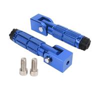 RORVECQ Puntale Universale Moto Leva Cambio Pedale Freno Poggiapiedi Pedali Poggiapiedi Racing Retroset Per Moto Biciclette Ciclomotori Kart(Blu)