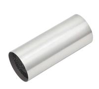RORVECQ Silenziatore Di Scarico Completo Universale Per Moto Da 35/42/48/53 Mm Con Catalizzatore DB Killer Eliminazione Del Rumore(48X100MM)
