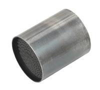 RORVECQ Silenziatore Di Scarico Completo Universale Per Moto Da 35/42/48/53 Mm Con Catalizzatore DB Killer Eliminazione Del Rumore(42X50MM)
