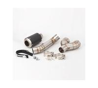 RORVECQ Sistema Di Scarico Per Moto Tubo Di Collegamento E Marmitta Di Scarico Per B&MW S1000RR S1000rr 2010 2011 2012 2013 2014 2015 2016(Stile B)