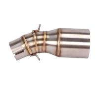 RORVECQ Slip-On Per B&MW C400 C400X C400GT 2018 2019 2020 Terminale Di Scarico Silenziatore Centrale In Acciaio Inox