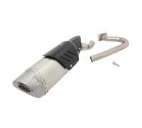 RORVECQ Slip-On Per Italjet Per Dragster 200 125 Terminale Di Scarico Anteriore Silenziatore Accessori Modificati Per Motocross Espace(Style C)