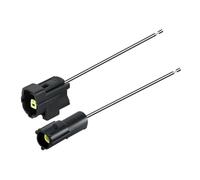 RORVECQ Spina Maschio Femmina Per Connettore Auto | Terminale Di Cablaggio Elettrico Impermeabile Automatico AMP 1/2/3/4/6/8/10/12/16 Pin IP67(1 Pin)