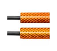 RORVECQ Supporti Del Cofano A Scomparsa Per Protezione Pedoni Per Nissan Per Fairlady Z RZ34 400Z 2022-2025(Carbon Fiber Orange)