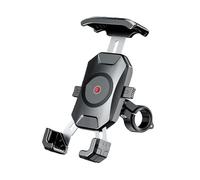 RORVECQ Supporto Per Telefono Moto Blocco 1s Operazione A Una Mano Bicicletta Manubrio Per ATV Per Scooter(Handlebar)