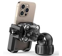 RORVECQ Supporto Per Telefono Per Moto Con Ammortizzatore Di Vibrazioni Blocco Rapido Universale Per Bici Per Telefoni 4.7-7"