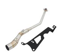 RORVECQ Terminale Di Scarico Slip-On Per Cross Cub110 CC110 Cub 110 2018-2023 Silenziatore Di Scarico Raccordo Anteriore In Acciaio Inox